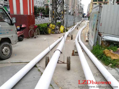 溫泉管道地面穿管工程