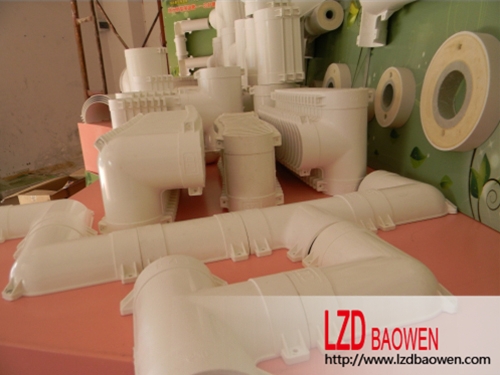 Supply elbow straight tee